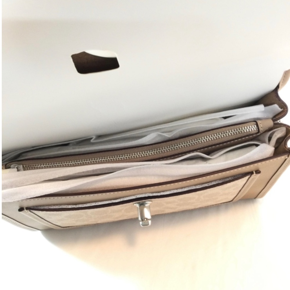 NEW👜COACH Parker Signature Leather Shoulder Bag - Picture 5 of 16